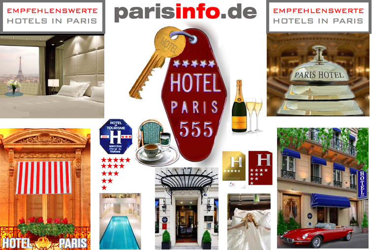 Empfehlenswerte Hotels in Paris