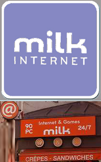 Internetcafe Paris Milk