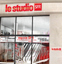 sfr Shop Le Studio Paris fŸr prepaid SIM Card 3G Internet via UMTS